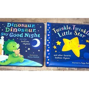 Dinosaur Dinosaur Say Good Night & Twinkle Twinkle Little Star Board Books